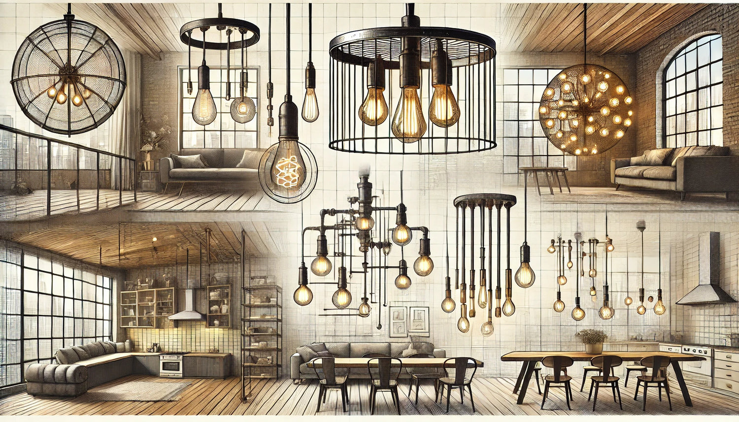 Industrial Chandeliers: Adding an Urban Touch to Your Interiors