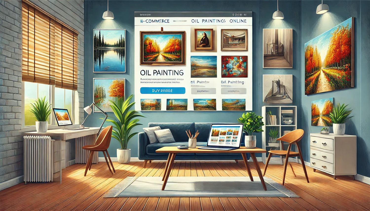 A Beginner’s Guide to Buying Oil Paintings Online: Decorlane's Expertise