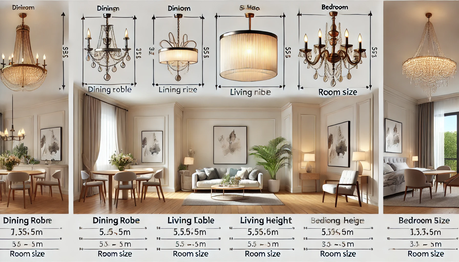 Chandelier Size Guide: How to Choose the Right Size for Any Room