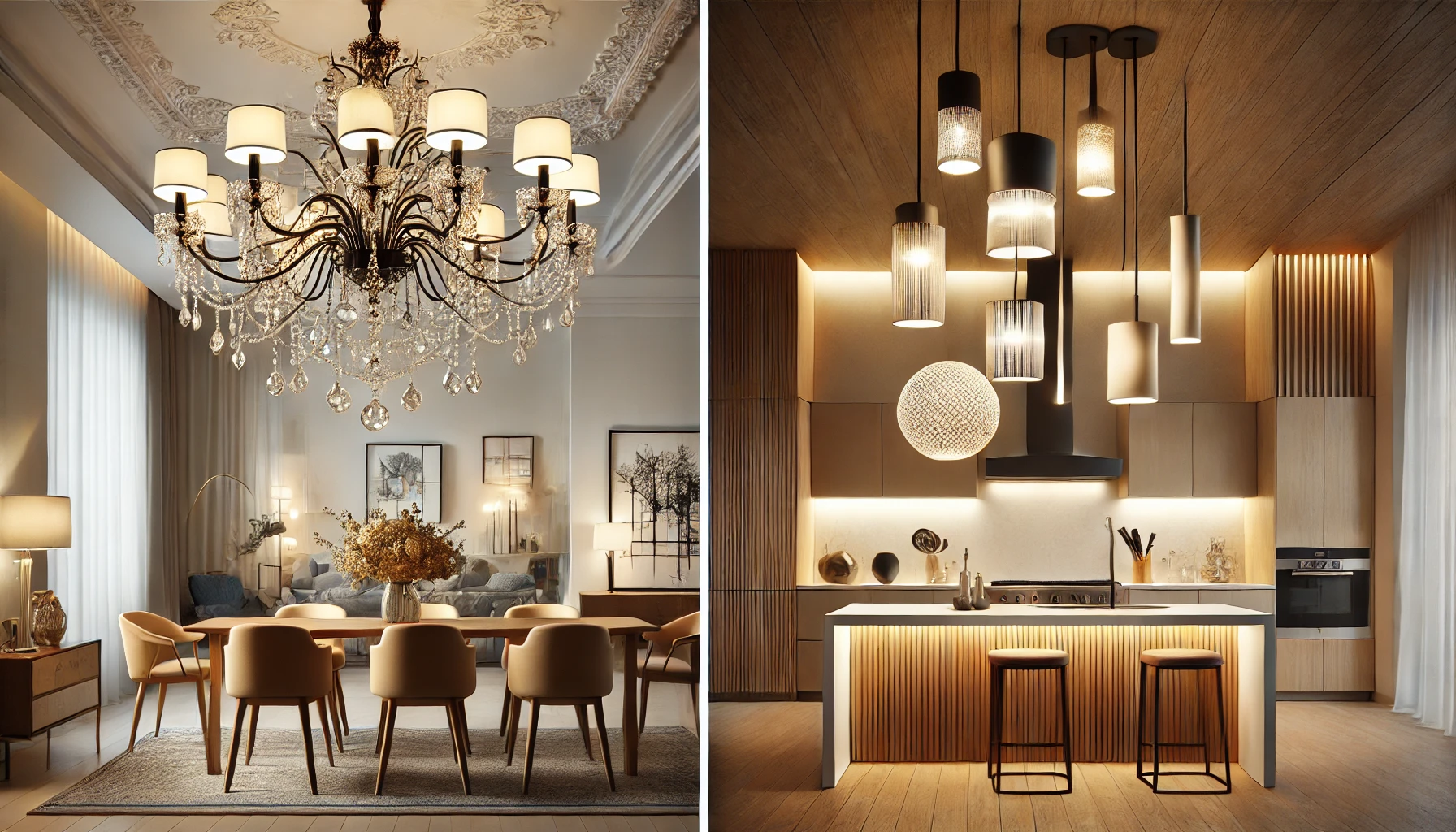 Chandeliers vs. Pendant Lights: Choosing the Right Lighting for Your Home