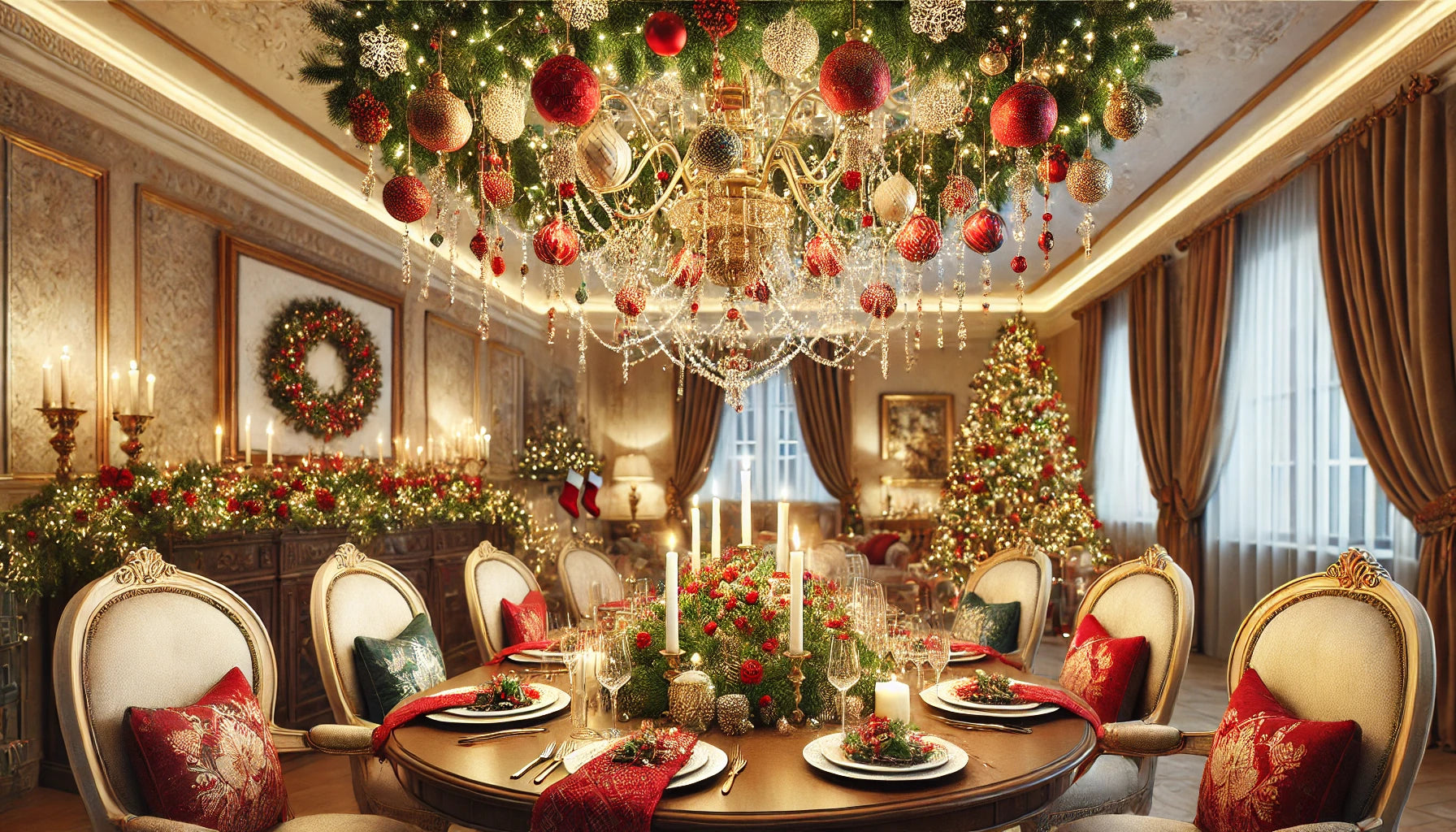 Brighten Your Holidays with These Christmas Chandelier Ideas