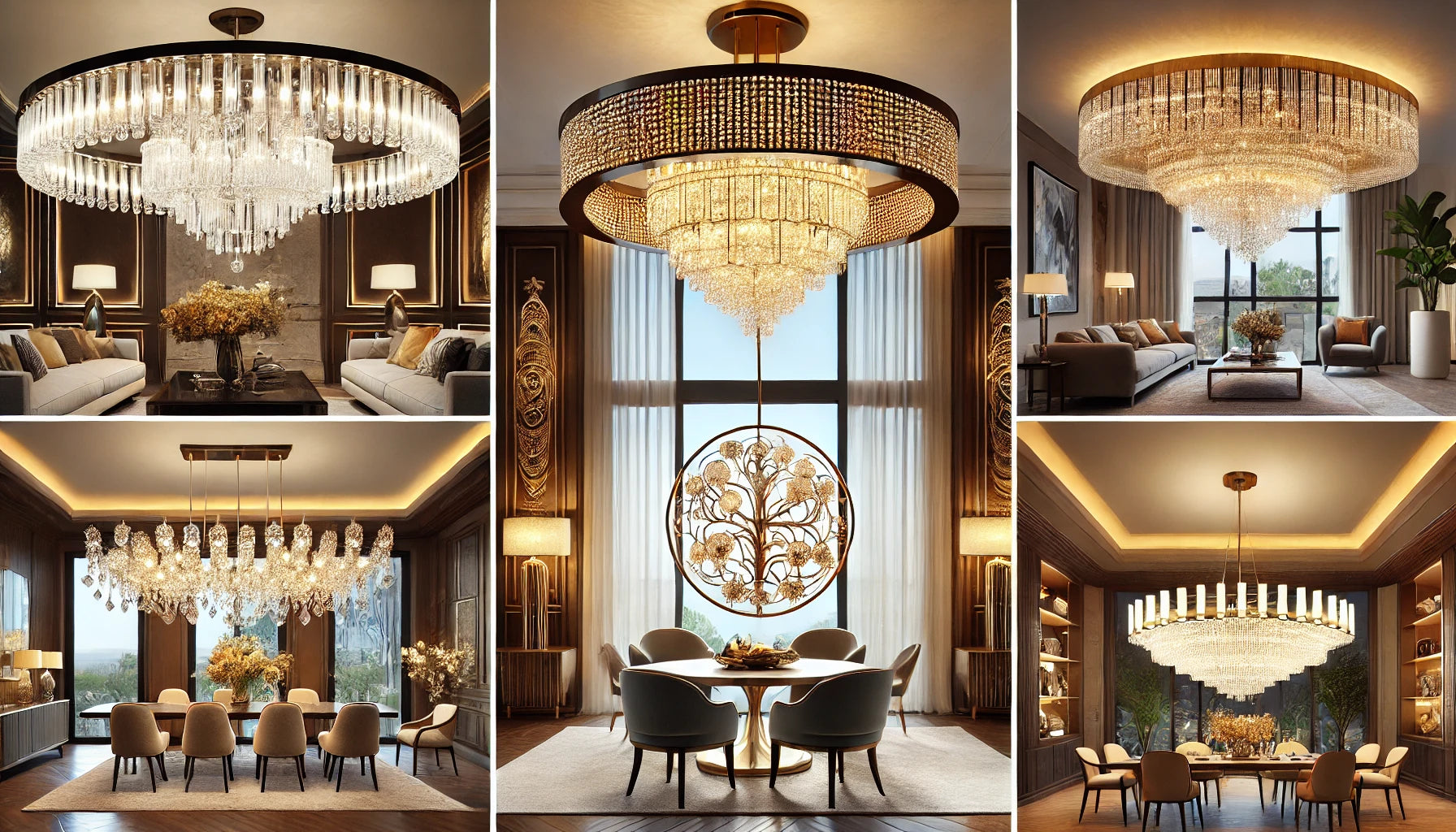 Add Sparkle to Your Décor with Statement Chandeliers