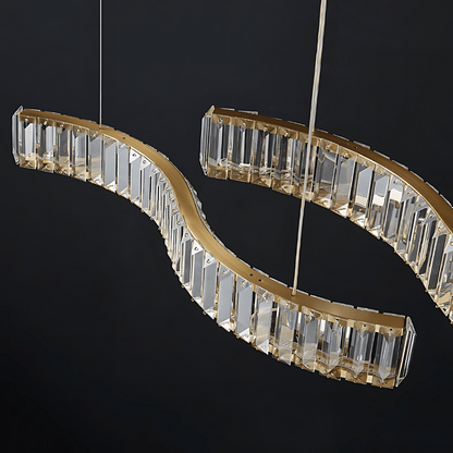 VAGUE SCINTILLANTE CHANDELIER