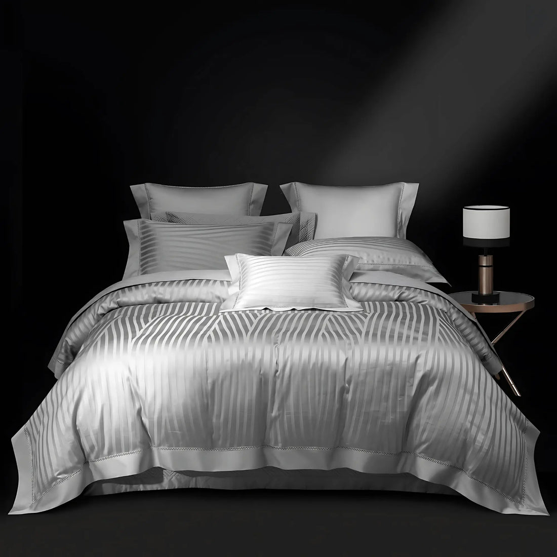 PLATINUM AURA 1400 THREAD COUNT DUVET COVER &amp; SHAMS