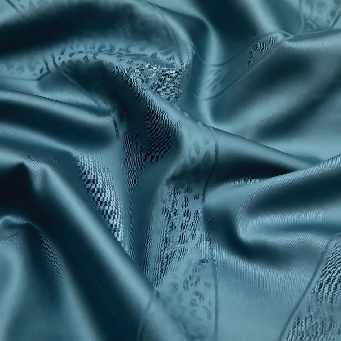 TEAL HARMONY 1000 THREAD COUNT DUVET COVER &amp; SHAMS