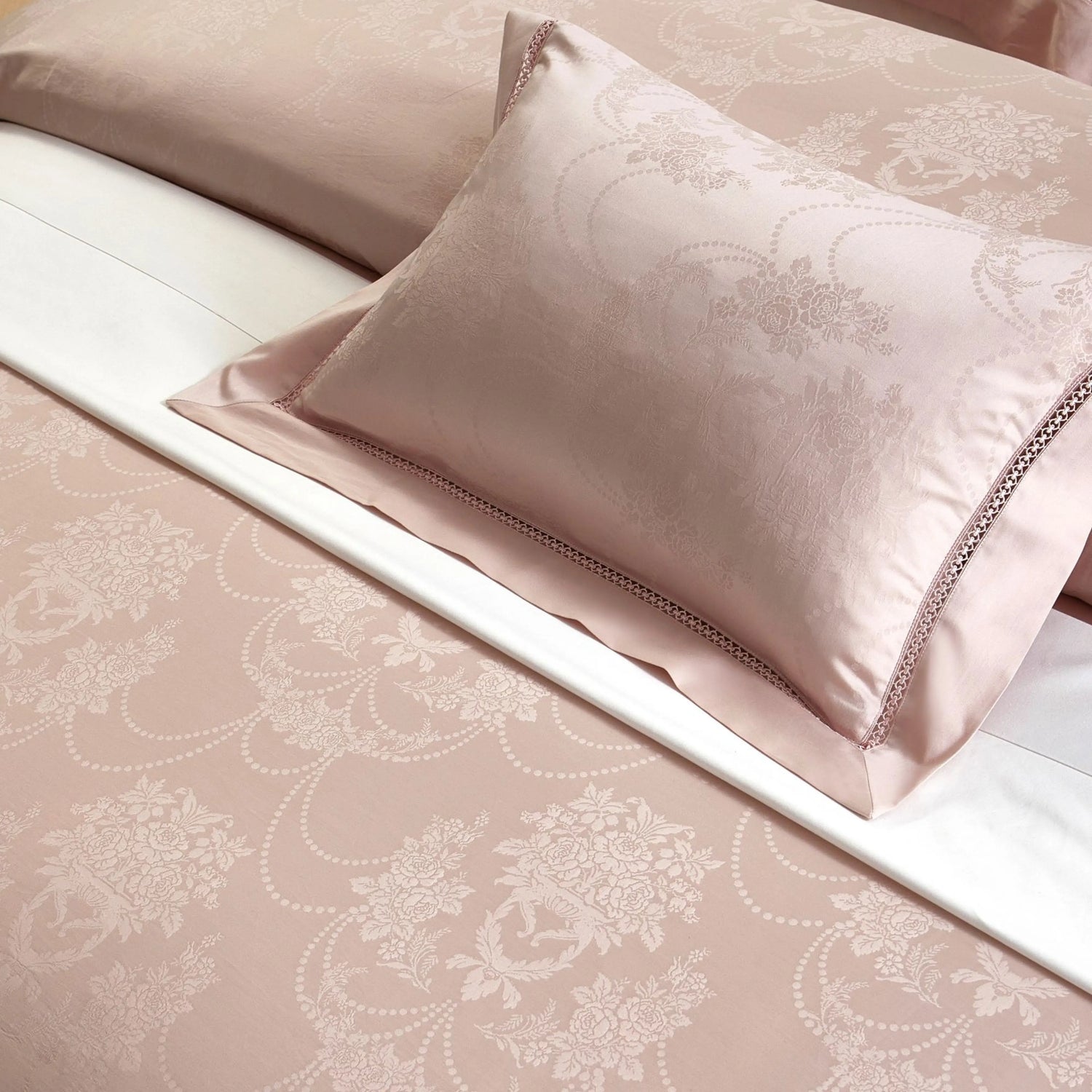 ROSEWOOD BLUSH 1000 THREAD COUNT DUVET COVER &amp; SHAMS