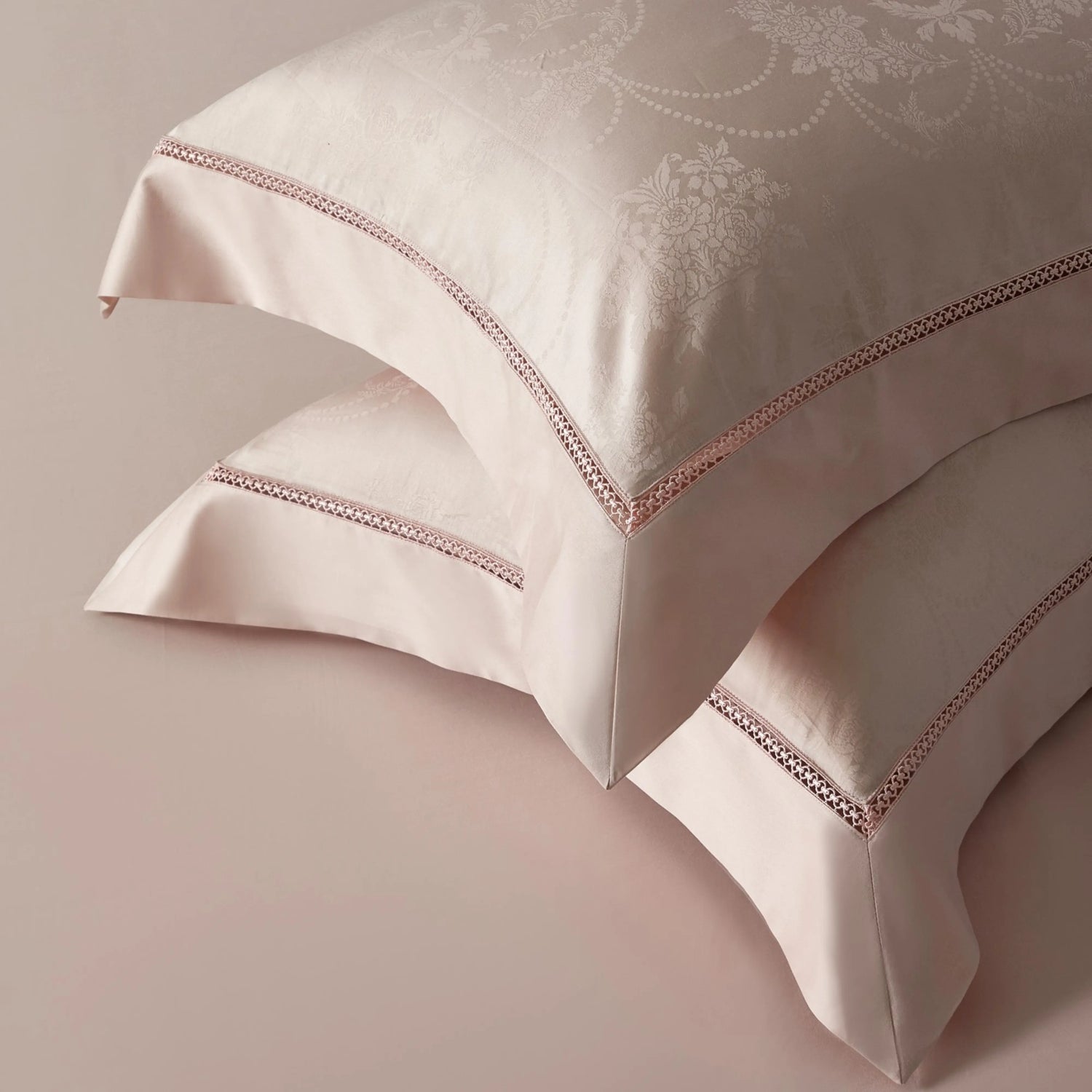 ROSEWOOD BLUSH 1000 THREAD COUNT DUVET COVER &amp; SHAMS