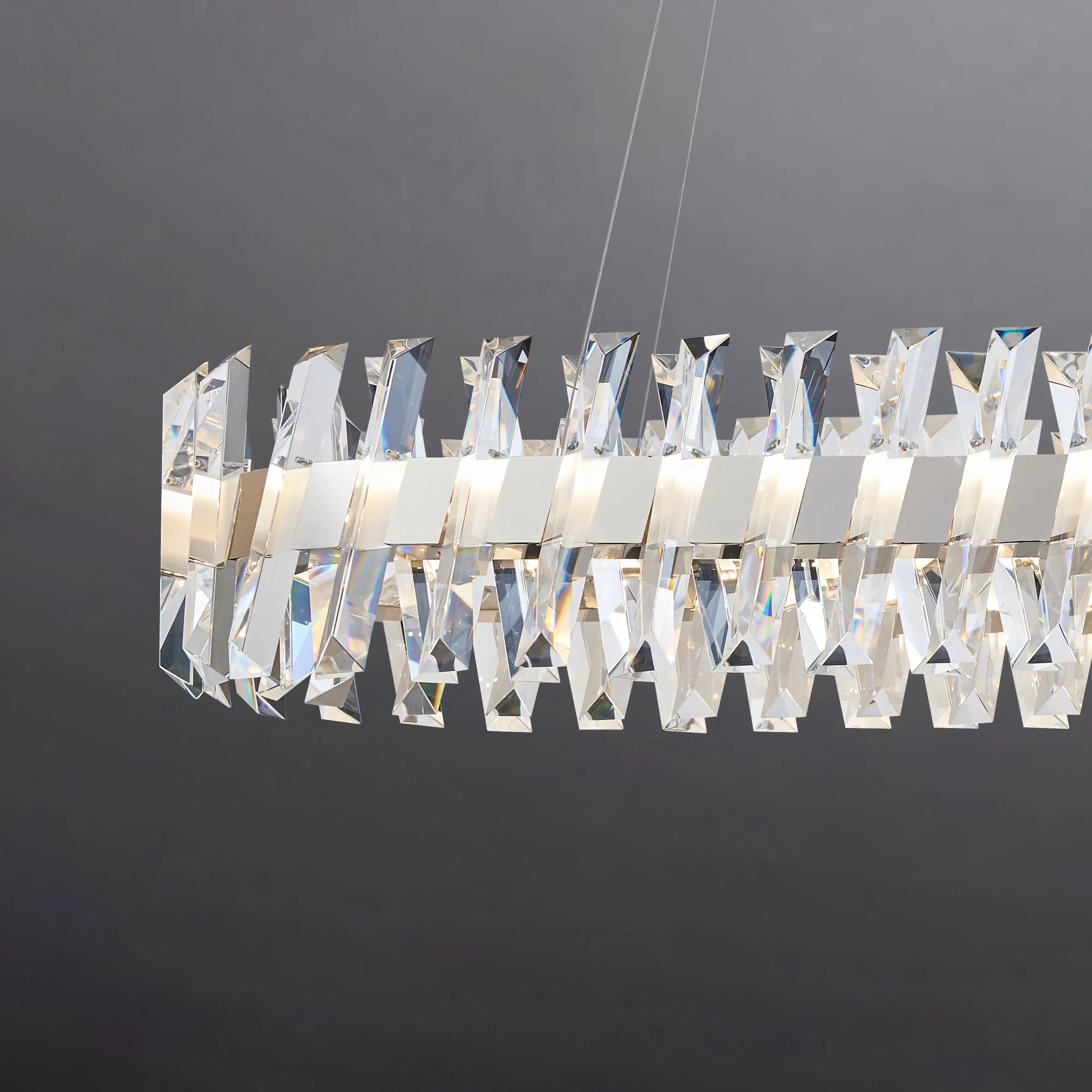 DESTINÉE OVAL CHANDELIER