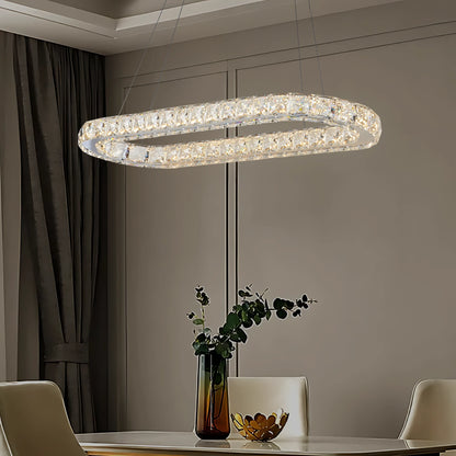 AURA OVAL CHANDELIER