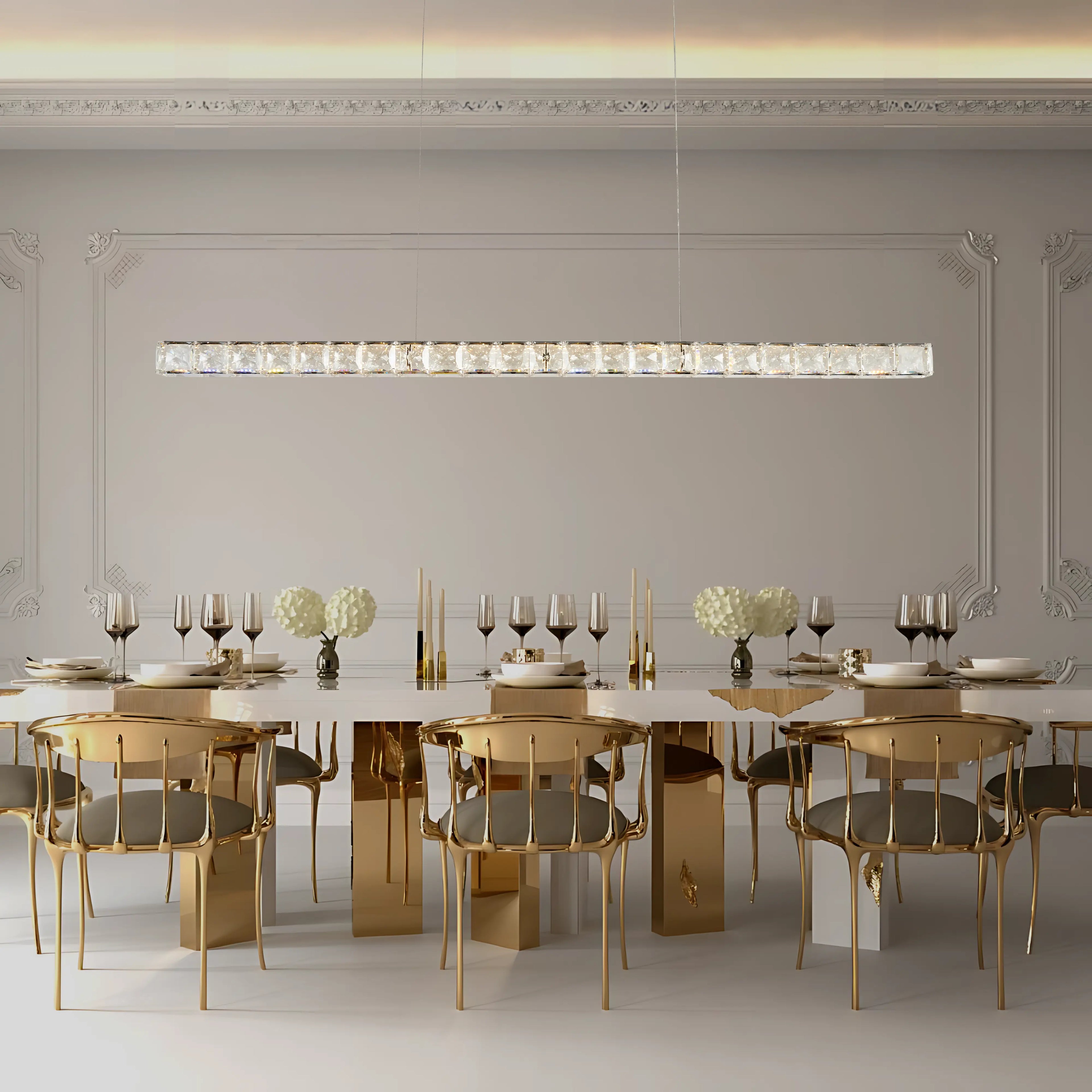 AURA LINEAR CHANDELIER