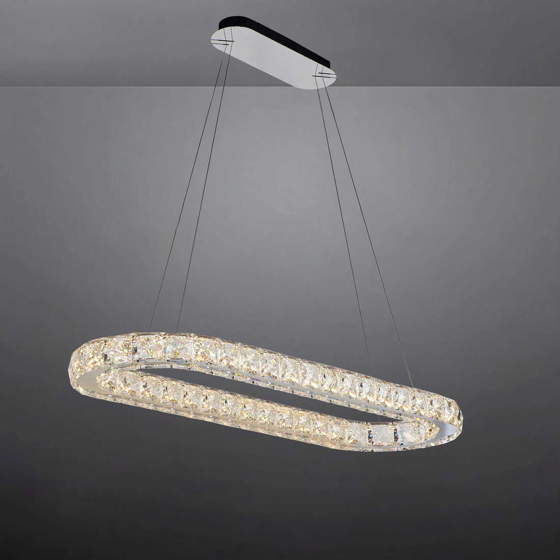 AURA OVAL CHANDELIER