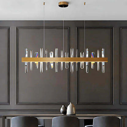 GLACIER LINEAR CHANDELIER