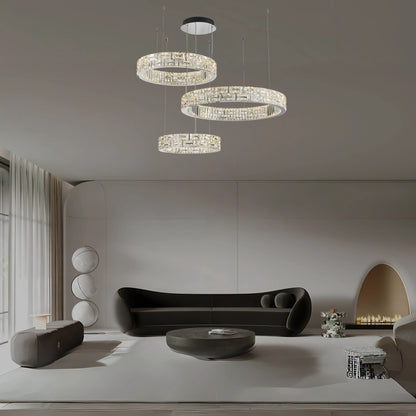 BULGARI 3 TIER CHANDELIER