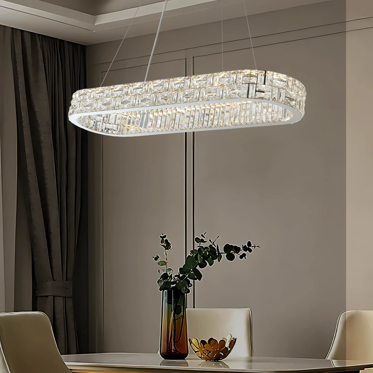 BULGARI OVAL CHANDELIER