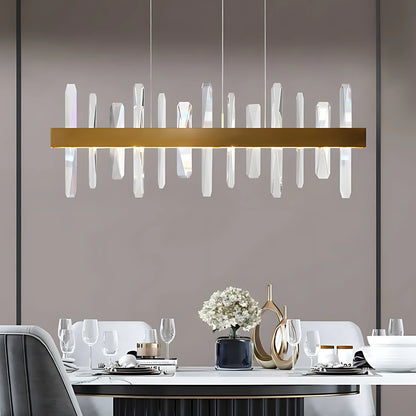 GLACIER LINEAR CHANDELIER