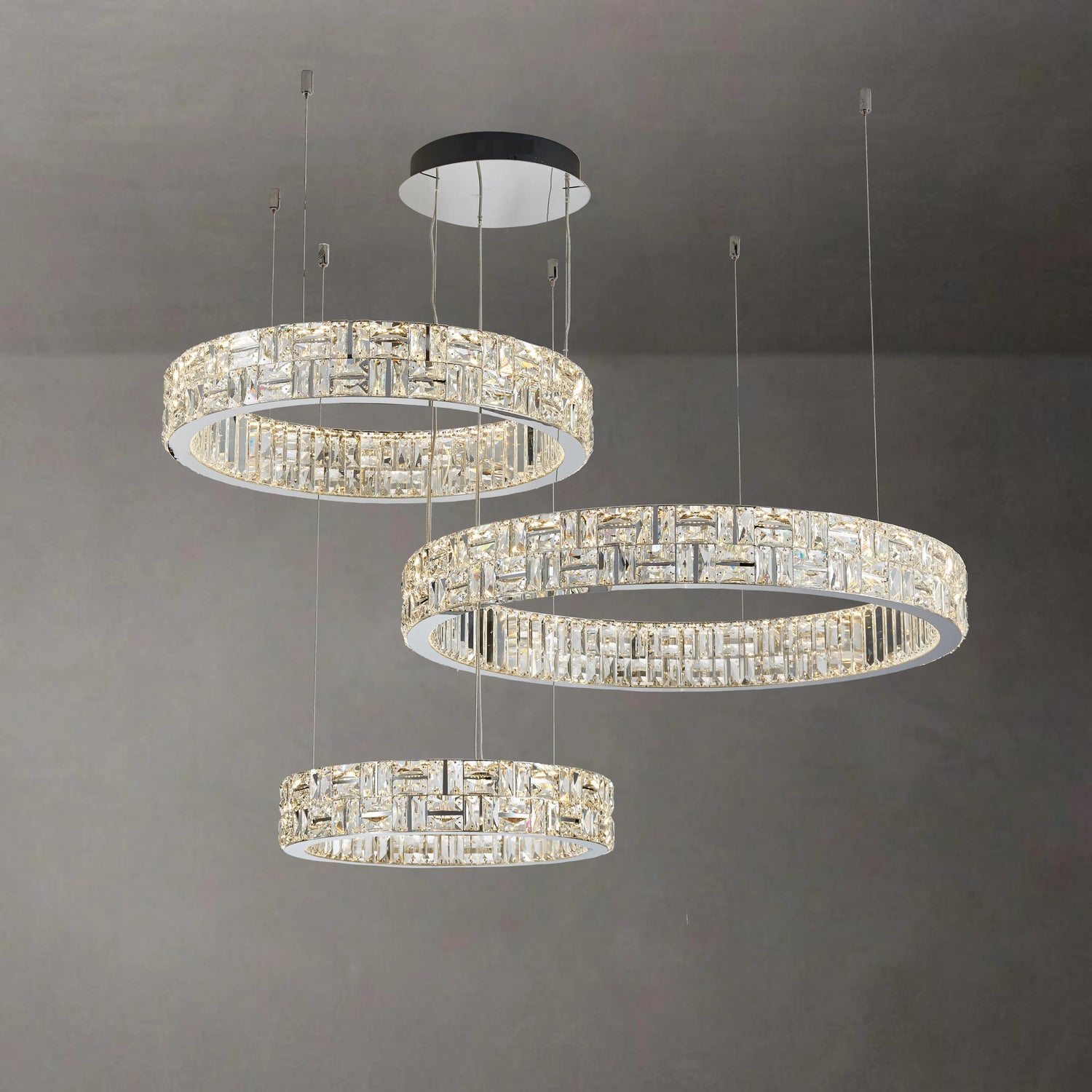 BULGARI 3 TIER CHANDELIER