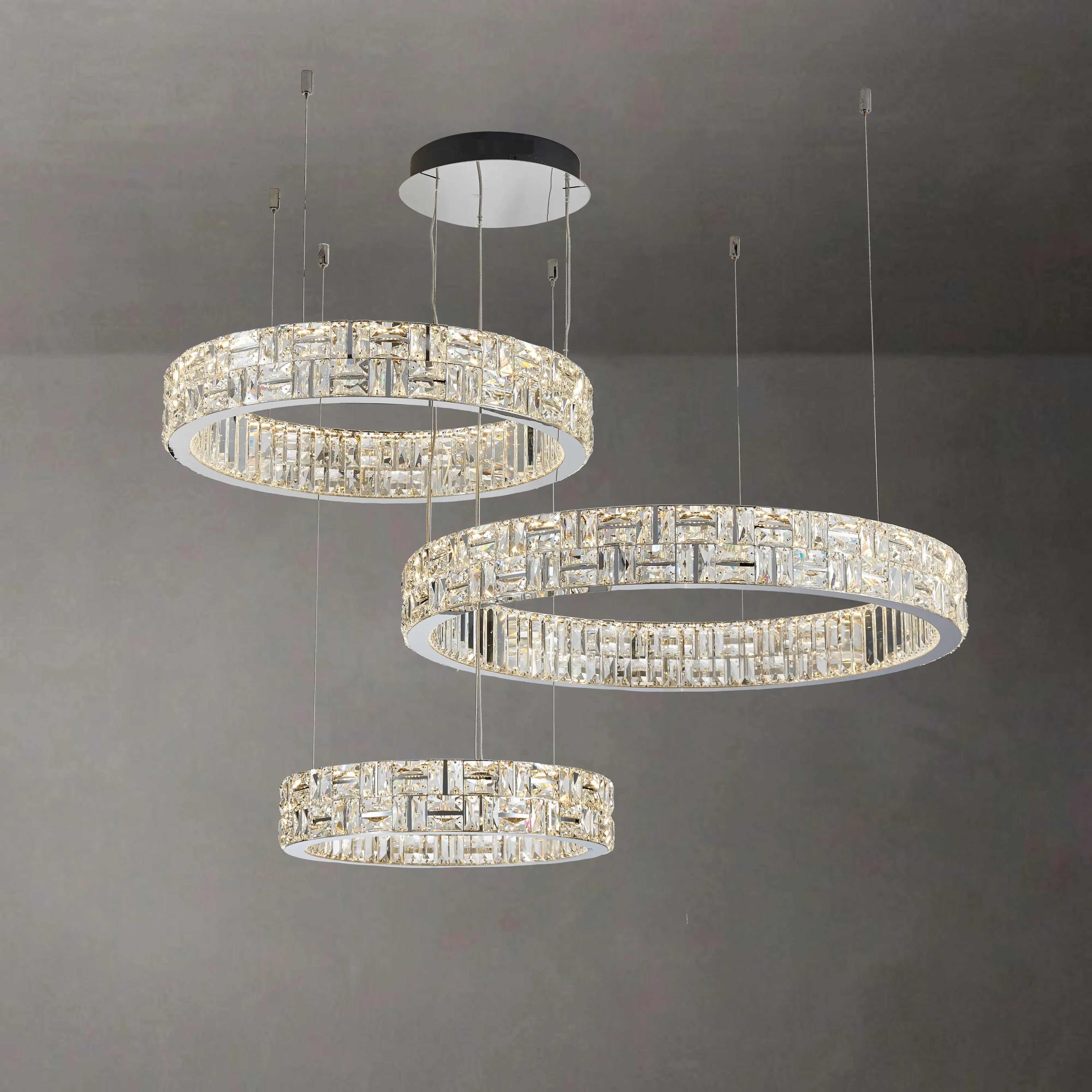 BULGARI 3 TIER CHANDELIER