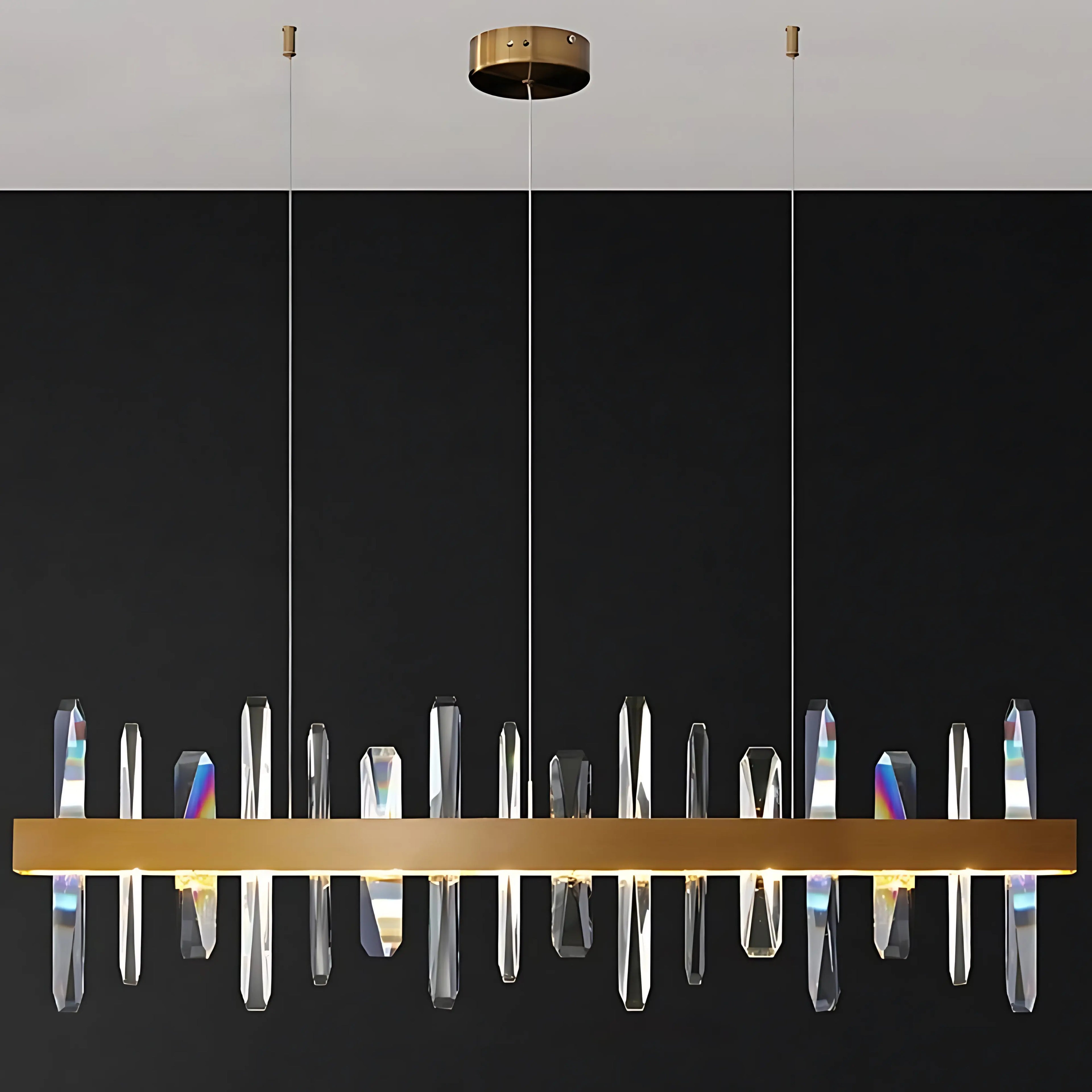 GLACIER LINEAR CHANDELIER