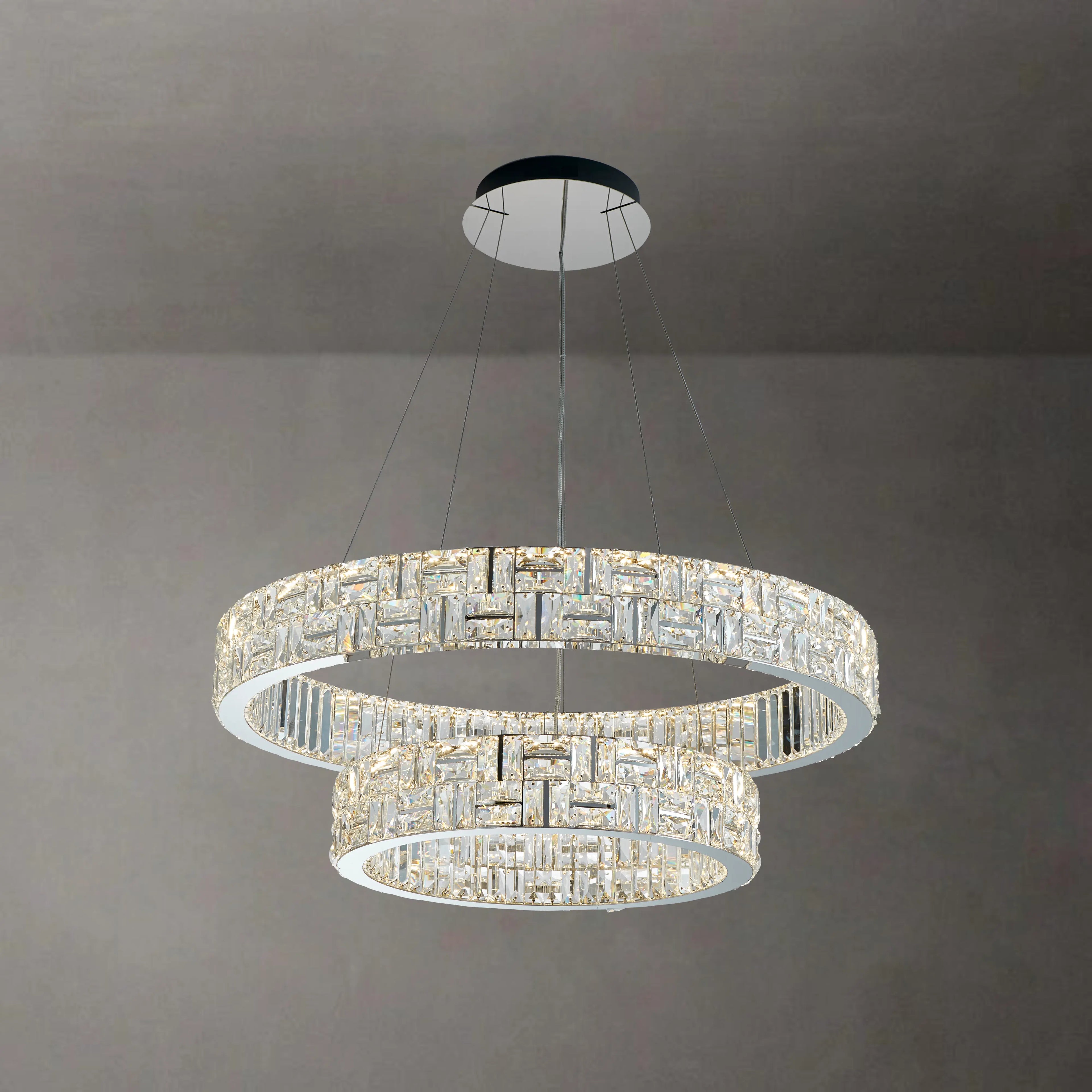 BULGARI 2 TIER CHANDELIER