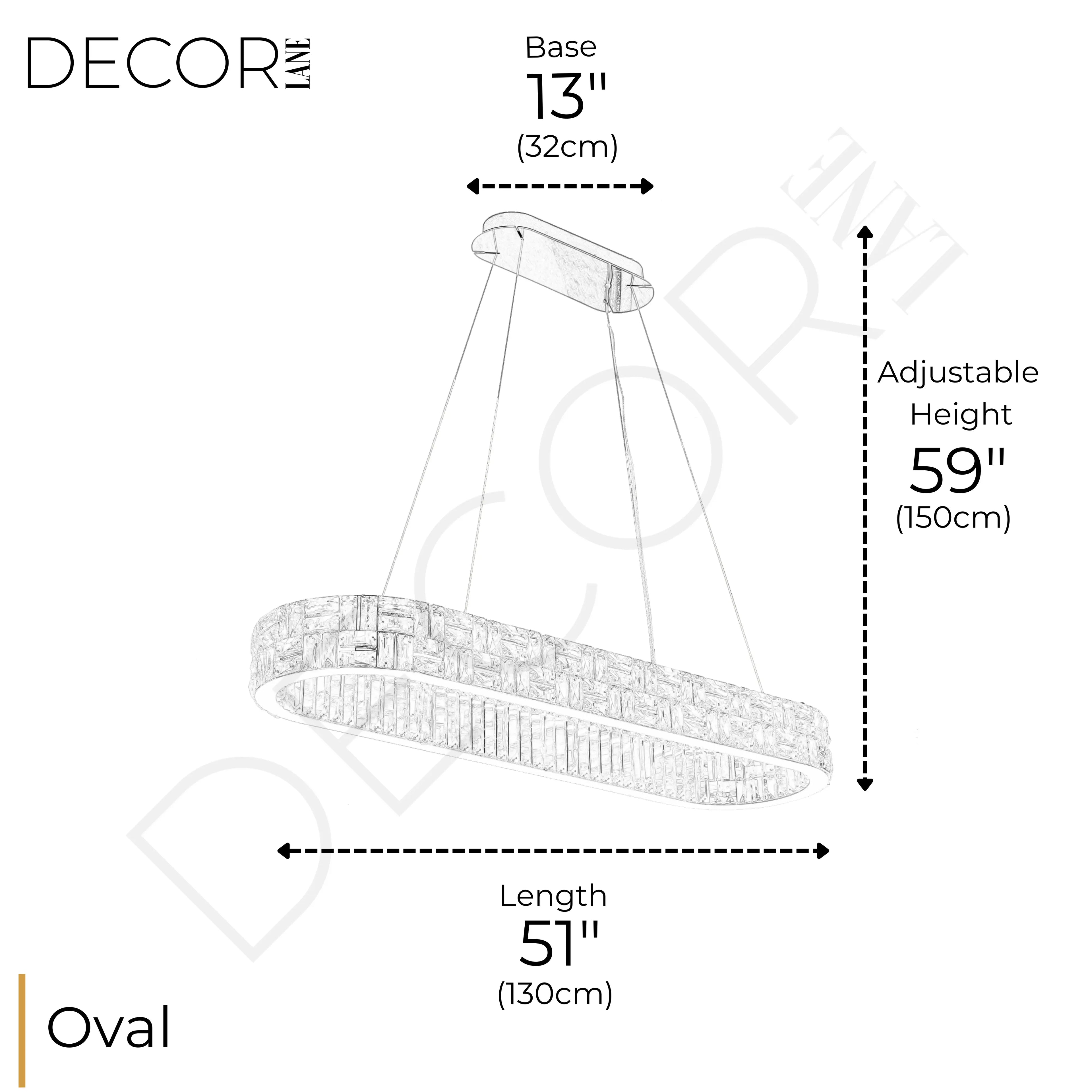 BULGARI OVAL CHANDELIER