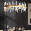 GLACIER CRYSTAL CHANDELIER - Decor Lane