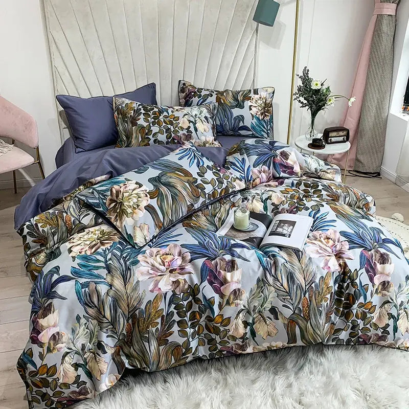 BOHO FEVER DUVET COVER &amp; SHAMS EGYPTIAN COTTON 400TC