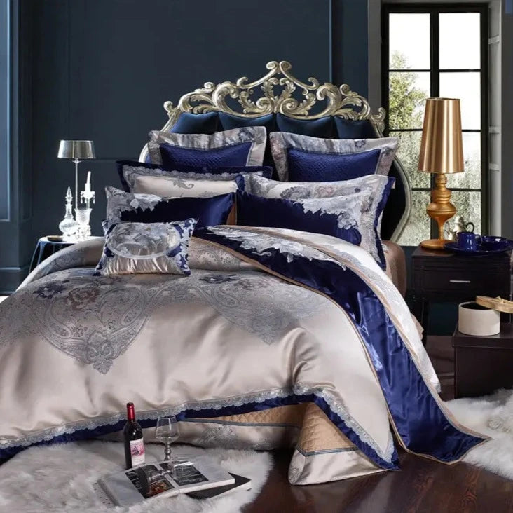 TAYLOR LUXURY DUVET COVER &amp; SHAMS 1000TC