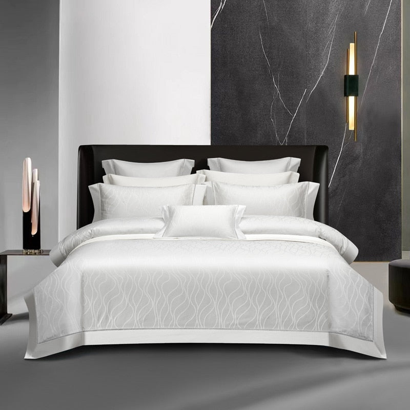 FRANCESCA 1000 THREAD COUNT PREMIUM DUVET COVER &amp; SHAMS