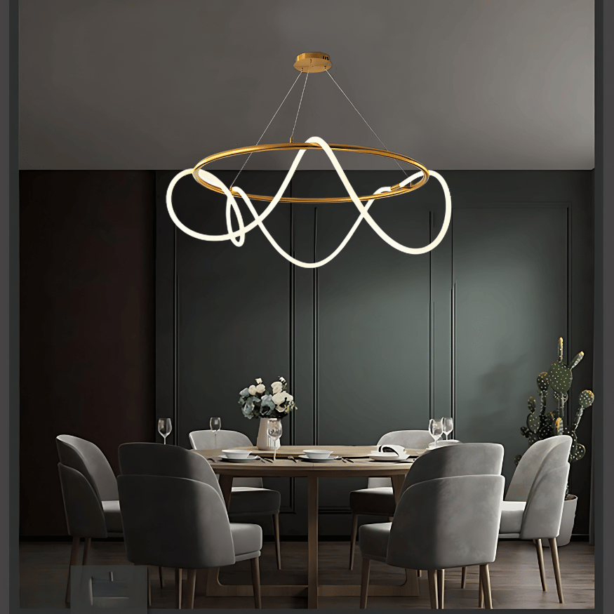 AMORPHOUS TUBE CHANDELIER