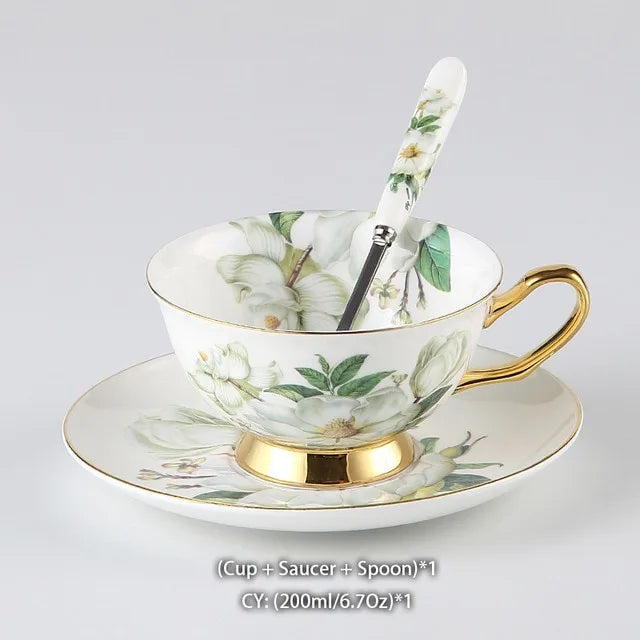 FLOREZIYA TEACUP COLLECTION SET