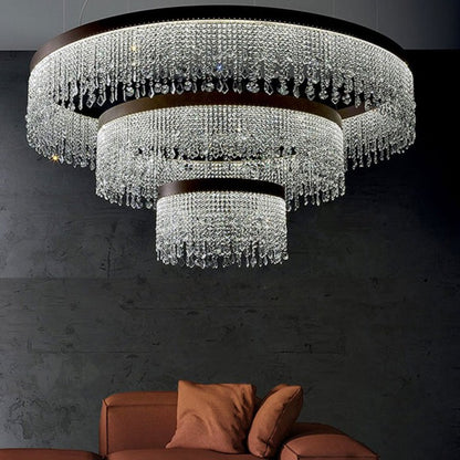 ELEGANT CRYSTAL CHANDELIER