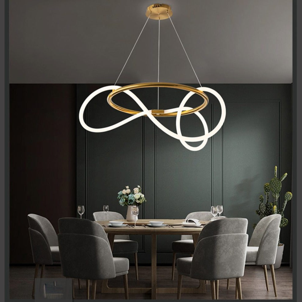 AMORPHOUS TUBE CHANDELIER