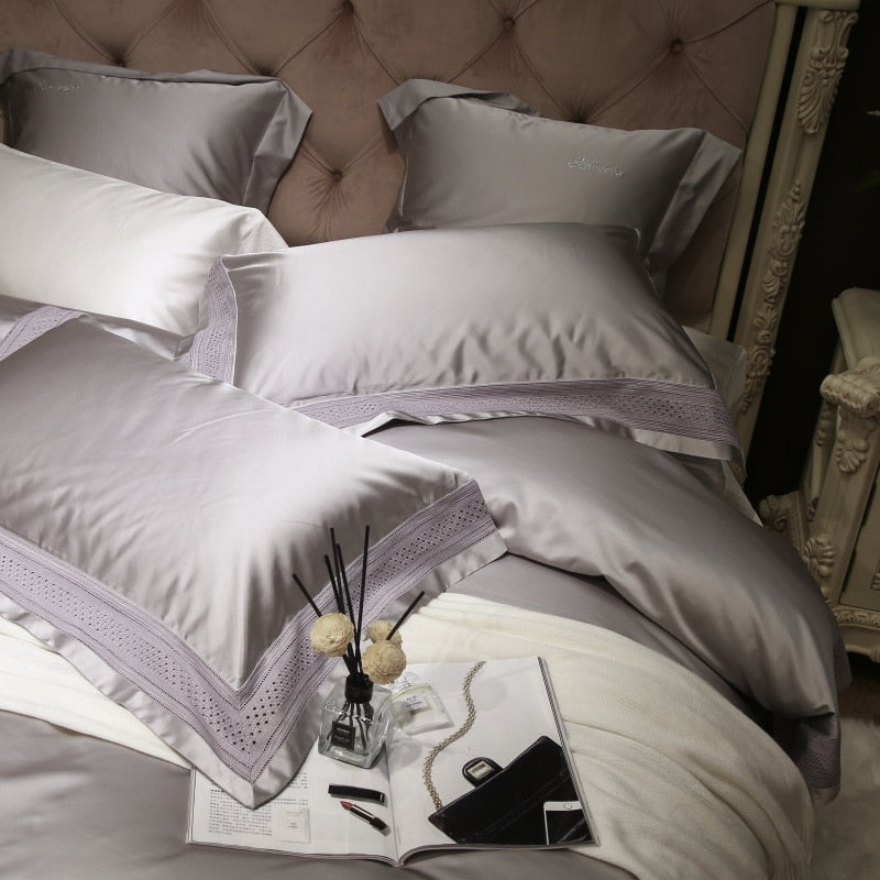 TRYST PREMIUM DUVET COVER &amp; SHAMS 1000TC