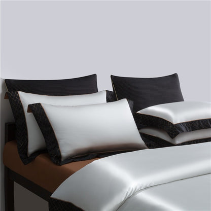 RILEY PREMIUM DUVET COVER &amp; SHAMS 1000TC