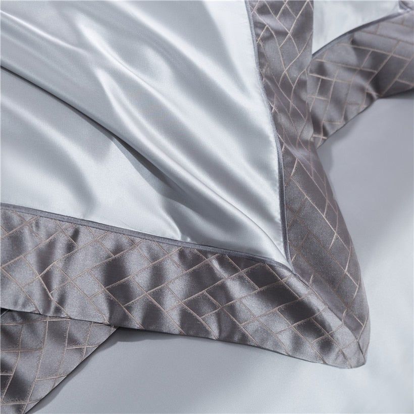 RILEY PREMIUM DUVET COVER &amp; SHAMS 1000TC