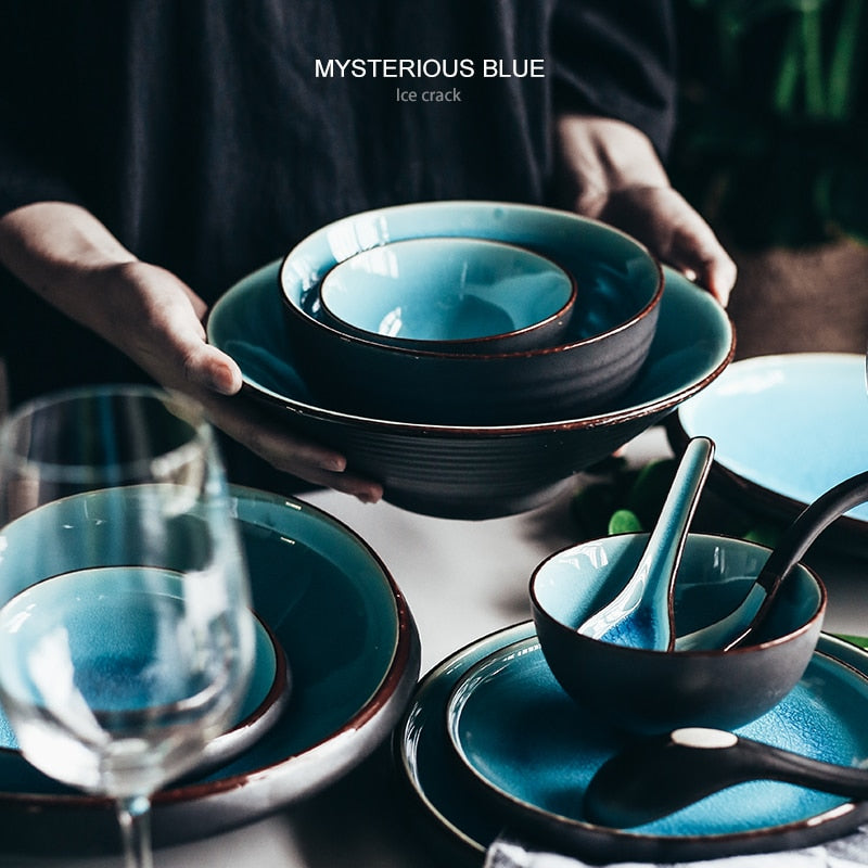 MYSTERIOUS BLUE DINING COLLECTION