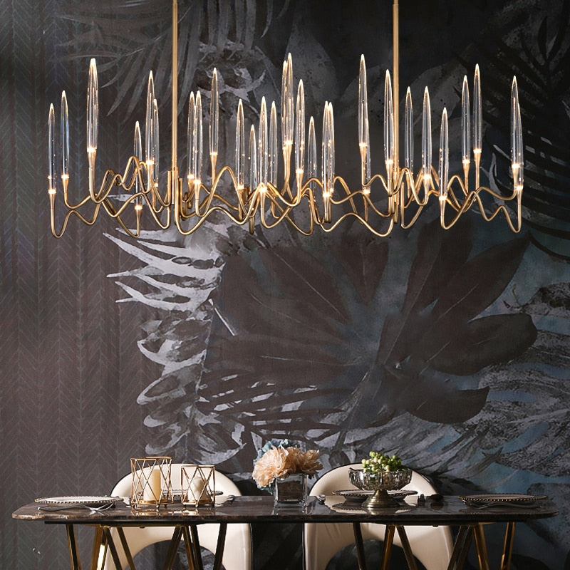 EUROPEAN CANDLE CHANDELIER