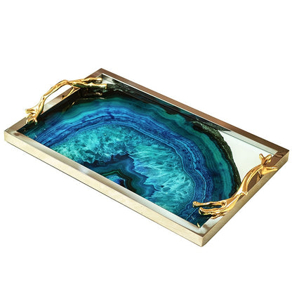 AGATE SERVING TRAY