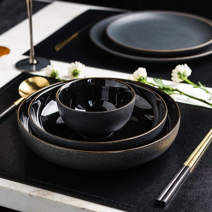 RIGOROUS BLACK DINING COLLECTION