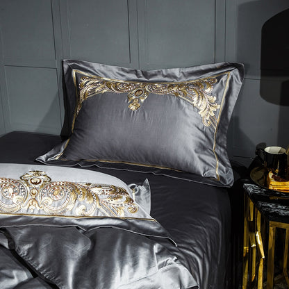 ELIZABETH DUVET COVER &amp; SHAMS EGYPTIAN COTTON 1000TC