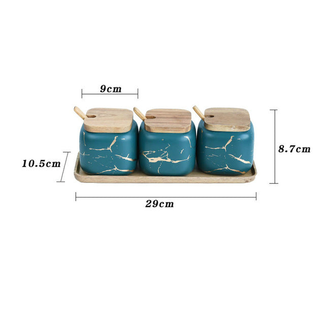 LIGHTNING SPICE JAR SET